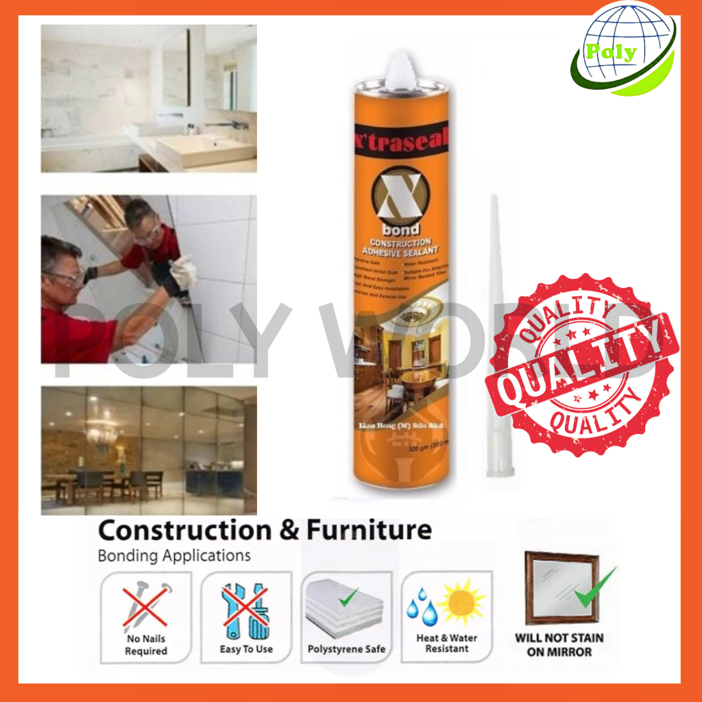 XBOND CONSTRUCTION ADHESIVE SEALANT XTRASEAL（Nail-free glue）